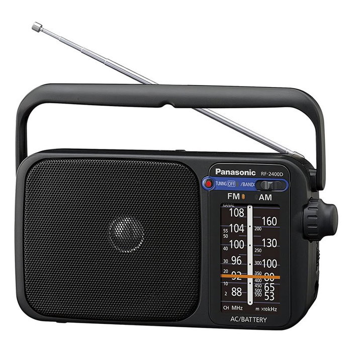 Panasonic Radio Portátil RF-2400DEG-K Negra Panasonic Radio Portátil RF-2400DEG-K Negra